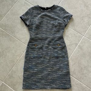 Ann Taylor Loft Tweed Dress Size 6